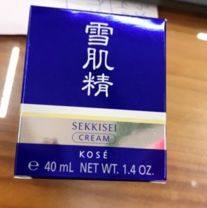 Hình ảnh thực tế kem dưỡng da ban đêm Kose Sekkisei Cream